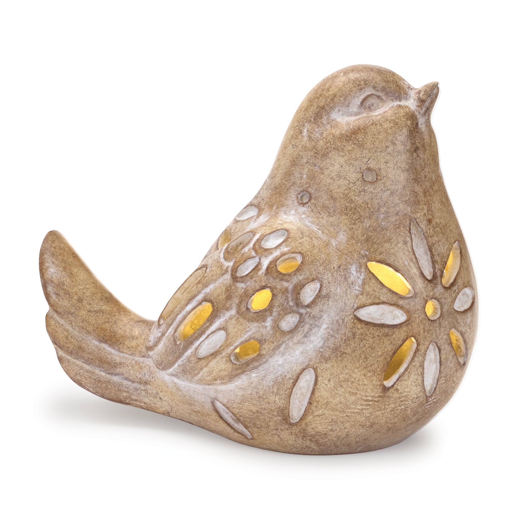 LED Bird Figurines Set